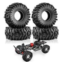 4pcs 1.9 Inch Rubber Tyre 118*45mm For 1/10 Rc Crawler Car Trax Trx4 Axial Scx10 Wraith Scx10 Yikong Rgt Wrangler 1.9 Wheel Screw Nut Drivers