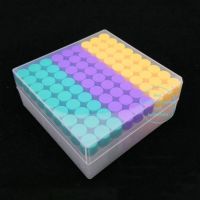 【YF】✘✓  81pieces plastic 1.8ml freezing   one piece 81vents storage box for experiment