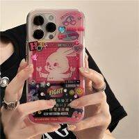 BGF Ins เคสกระต่าย Y2K น่ารักเกาหลีสำหรับ iPhone 14 13 11ปลอกปกหลังนิ่มกันกระแทก