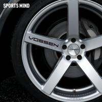 5 X ล้อสติ๊กเกอร์ตกแต่งรถยนต์ VOSSEN ขอบรถแข่งของเล่นอุปกรณ์จัดแต่งทรงผมที่ดี