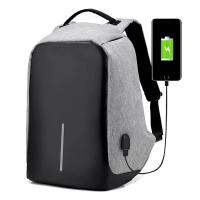 Traveler  Anti-Theft Backpack แฟชั่นสะพายหลัง กระเป๋าผู้ชาย กระเป๋าเป้   1 พอร์ต USB ชาร์จแบต