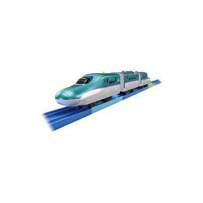 TOMY "PLARAIL S-40ไปรอบๆโดยรถไฟ! ชุด H5 Shinkansen Hayabusa "รถไฟรถไฟของเล่น3ปีขึ้นไปมาตรฐานความปลอดภัยของของเล่นผ่านการรับรองมาตรฐาน ST มาตรฐาน
