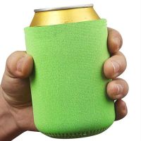 DEBASED 3Pcs นุ่มนุ่มๆ ปลอกเก็บความเย็นกระป๋องเบียร์ ฉนวนกันความร้อน ใช้ซ้ำได้ ปลอกแขนกระป๋องเบียร์ แบบพกพาได้ ที่วางของ ฝาครอบกาต้มน้ำ