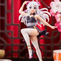 โมเดว Light Novel Witchs Journey Ilyina (Cheongsam Ver.) Figure Model 19cm Secondary Element Beautiful Girl Figure Model Desk Decoration