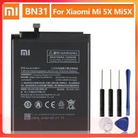 แบตเตอรี่ทดแทนสำหรับXiaomi Mi 5X Mi5X BN31 Xiaomi Redmiหมายเหตุ5A Xiaomi A1 Redmi Y1 Lite S2ของแท้แบตเตอรี่3080MAh...