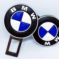 (แพ็คคู่)หัวเสียบเข็มขัดนิรภัยเพื่อตัดเสียงเตือนที่เสียบเบลหลอก ตัวยาง BMW(1538)