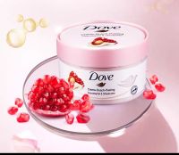 【 เสี่ยไก่ ไลฟ์ พาวิลเลี่ยน】 Dove Ice Cream Exfoliating Body Polish Seeds Body Scrub 298g