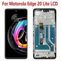 6.7?Oled สำหรับ Motorola Edge 20 Lite สัมผัสหน้าจอ Lcd หน้าจอดิจิตอลสำหรับ Motorola Edge 20 Lite พร้อมกรอบ Xt2139-1