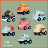 Bộ ô tô đồ chơi quán tính mô tả xe cứu hỏa, cứu thương, cảnh sát - ảnh sản phẩm 1