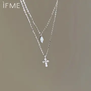 Double Cross Me Necklace in 2023