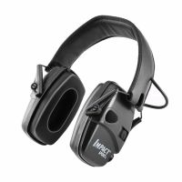 Black Shooting Earmuff Amplification Anti-Noise Sound Protective Headset Hunting Headphone Tactical Hearing Protector Outdoor Activity