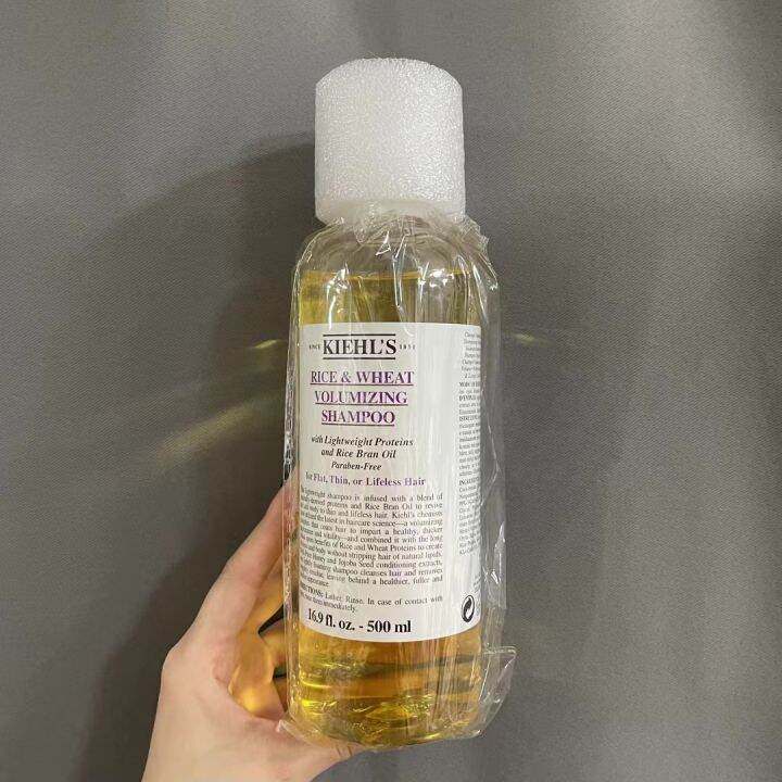 Kiehl's Rice and Wheat Volumizing Shampoo 500ml Lazada