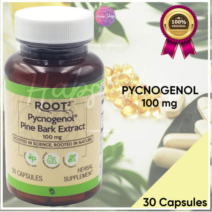 Vitacost ROOT2 Pycnogenol Pine Bark Extract 100 mg 30 Capsules Lazada PH