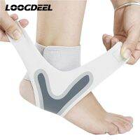 【CW】 LOOGDEEL Adult Men Elastic Ankle Brace Adjustable Compression Support Wrap Foot Protector Guard