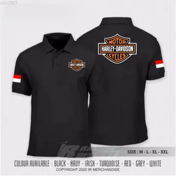 Shop Harley Davidson Polo Shirt online | Lazada.com.ph