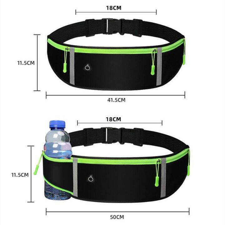 outdoor-neoprene-waterproof-hiking-cycling-running-belt-waist-bag-custom-sport-fanny-pack-with-water-bottle-holder-running-belt