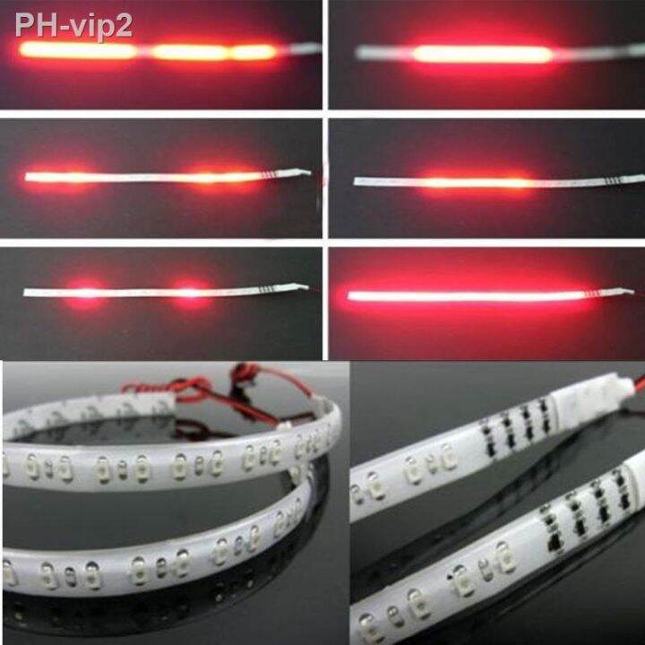 2pcs-30cm-car-neon-strip-lights-32-leds-knight-lights-led-decorative-light-strip-self-adhesive-neon-strip-light-tube-bar-12v