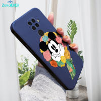 เคสโทรศัพท์ ZeroQiQi สำหรับ Huawei Nova 5 Nova 5i Nova 5i Pro Nova 5T Nova 6เคสมิกกี้เมาส์ลายการ์ตูนเคสโทรศัพท์ปลอกซิลิโคนเหลวคลุมทั้งหมดเคสป้องกันทนแรงกระแทกกล้อง