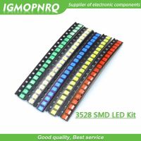 ❦□┅ 5colors each 20pcs 100PCS 3528 1210 SMD LED Kits Red Yellow Blue Green White light-emitting diode Luminescent tube