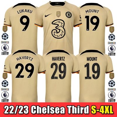 2022/23[Fan version]Chelsea Third Shirt Size S-4XL football 22/23 fans jersey