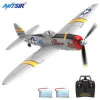 【LZ】✻⊕  P47 Thunderbolt RC Avião 2.4G 4CH 6 Axis 400mm Wingspan Aircraft Uma Chave Acrobática Avião de Planador RTF Brinquedos Presentes