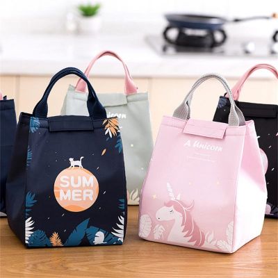 Lunch Bag Thermal Insulated Lunch Box Student Thickened Cute Lunch Bag For Picnic Kids Women Travel Portable Lunchbox Bag