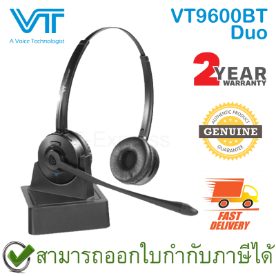 VT VT9600BT-Duo Headset Bluetooth หูฟังแบบสองข้าง ของแท้ ประกันศูนย์ 2ปี