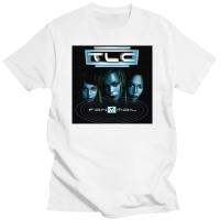 เสื้อยืดคอกลมผ้าคอตตอน100% หายากสำหรับทัวร์ TLC Fansmail Merch ท็อปส์ซูคอรอบใหม่