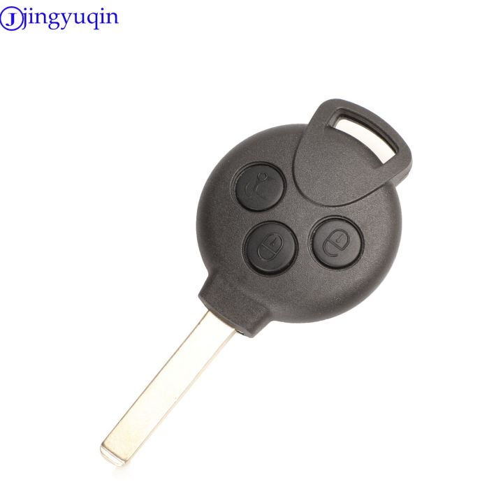 ปุ่ม-jingyuqin-3-4รถรีโมทซองใส่กุญแจสำหรับ-mercedes-เบนซ์สมาร์ต-fortwo-451ซองกุญแจ-fob-ระยะไกล2007-2013