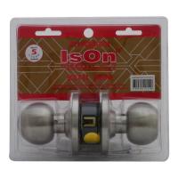 จัดส่งด่วน! ลูกบิดโรงแรม ISO NHT 8013 SS หัวกลม สีสเตนเลส ISON HT 8013 SS STAINLESS STEEL HOTEL KNOB มืออาชีพเรื่องประตู ประตูราคาถูก พร้อมเก็บเงินปลายทาง