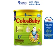 Sữa bột COLOSBABY BIO GOLD 0+ 400g hỗ trợ tiêu hóa tốt