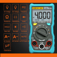 Richmeters 404A ดิจิตอลมัลติมิเตอร์อัตโนมัติตั้งแต่แอมมิเตอร์ T Rue-RMS สมาร์ท NCV แบบพกพา 4000 นับจอแสดงผล LCD ช่วงอัตโนมัติ AC/DC แรงดันไฟฟ้าปัจจุบันเครื่องมือวัด