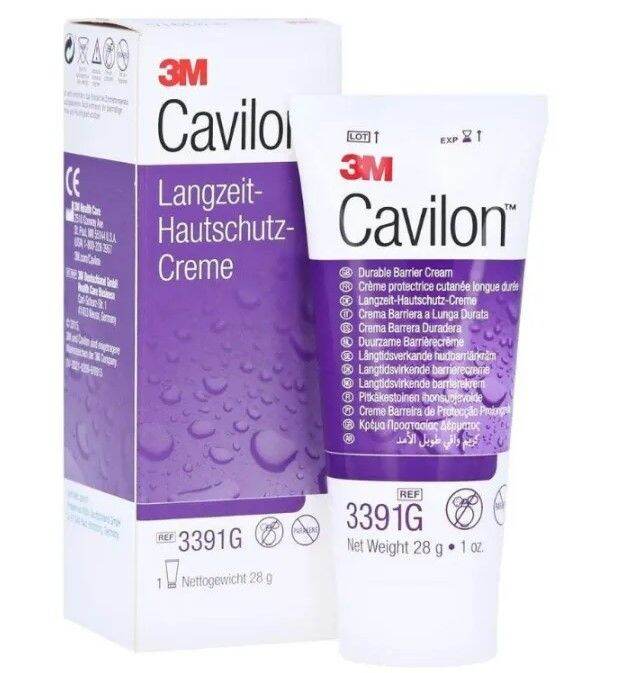 ของแท้จากร้านยา-คาวิลอน-ครีมทาแผลกดทับ-3m-cavilon-durable-barrier-cream-หลอด-28-กรัม