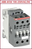 แมกเนติก ABB พร้อมคอนแทคช่วย 2ชุด 1NO 1NC AF26 คอนแทคเตอร์ Magnetic Contactor คอยล์มาตรฐาน 100-250VAC 50/60HZ แมคเนติก