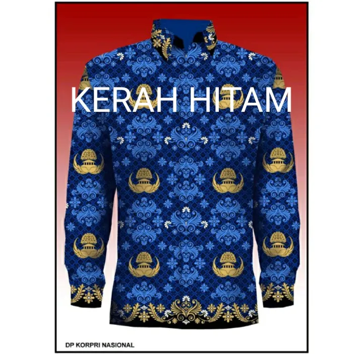 Seragam batik korpri terbaru dan termurah | kemeja batik korpri M L XL