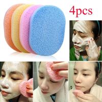 2pc/4pc Soft Facial Cleansing Sponge Pad Face Makeup Wash Cleaning Beauty Tools Hot Sale