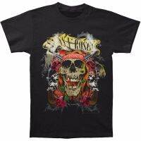 Hot sale N Roses band graphic Mens 100% Cotton Round Neck Short Sleeve T-Shirt  Adult clothes