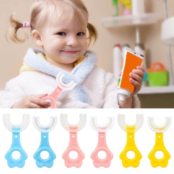 Cat Claw Children's Stars Kids Cleaning Tool Tooth Brushing Toothbrush Oral Hygiene
