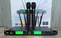 ชุดไมค์โครโฟนคู่ UR4D Wireless Microphone Receiver