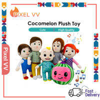 Cocomelon Plush Music ของเล่น Super JOJO ตุ๊กตาน่ารักการศึกษาเด็กตุ๊กตา Plushie ตุ๊กตาสำหรับเด็ก Gift