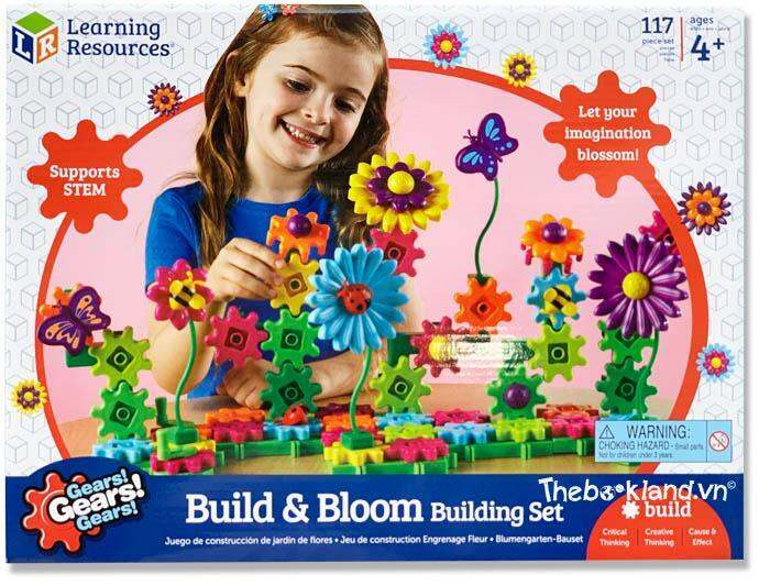 Learning Resources Đồ chơi lắp ghép bánh răng cưa Gears! Gears