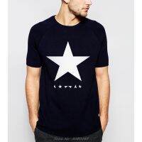 David Bowie Black Star Men T Shirts 100% Cotton High Quality Streetwear Casual Hipster Tops Tees Brand T-shirt