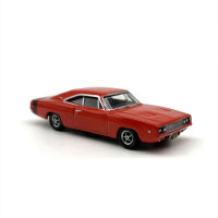 187 HO Scale Alloy Car Red Muscle Sports Car Model Miniature Collection HO Scene Sand Table Landscape