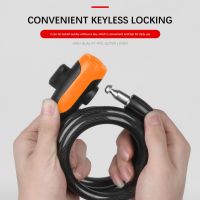 【CW】 Mountain Cable Lock with 2 Keys Bicycles Motorcycle Anti-lost Locks Outdoor Cycling Security