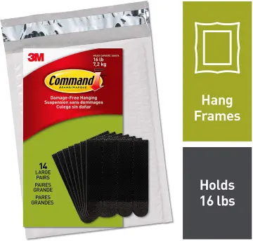 Command Small Wire Hooks, 16-Hooks, 24 Strips (GP067-16NA) - Easy