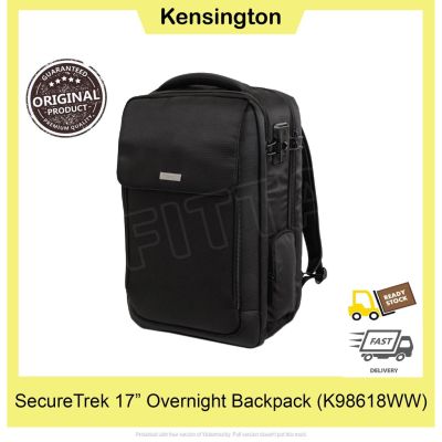 Kensington SecureTrek กระเป๋าเป้สะพายหลัง ใส่แล็ปท็อป ขนาด 17 นิ้ว (K98618WW) 17 นิ้ว และแท็บเล็ต 10 นิ้ว