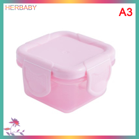 HERBABY BPA ฟรีอาหารเด็กเก็บภาชนะบรรจุนมผงเด็ก