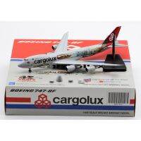 XX4709C อัลลอยด์สะสมเครื่องบินของขวัญ JC ปีก1:400 Cargolux ชุดโต้ตอบโบอิ้ง B747-8F โมเดลเครื่องบินโมเดลจรวด LX-VCM การก่อสร้างเครื่องบิน