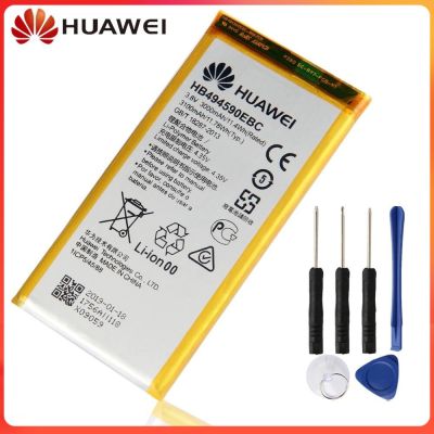 แบตเตอรี่ทดแทน HB494590EBC สำหรับ Huawei Honor 7 Glory PLK-TL01H ATH-AL00 PLK-AL10 ของแท้แบตเตอรี่ 3100mAh