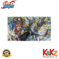 Shin BuddyFight Rubber Play Mat Vol.1 Garga &amp; Yuga / แผ่นรองเล่น สนามเล่นการ์ดแบบยาง ลายบัดดี้ไฟท์ การ์ก้า &amp; ยูกะ